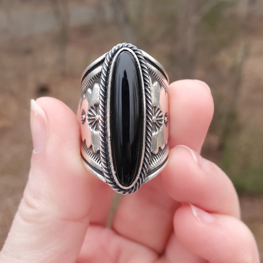 Onyx Statement Ring
